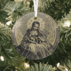 Božićni ukras Madonna Lactans