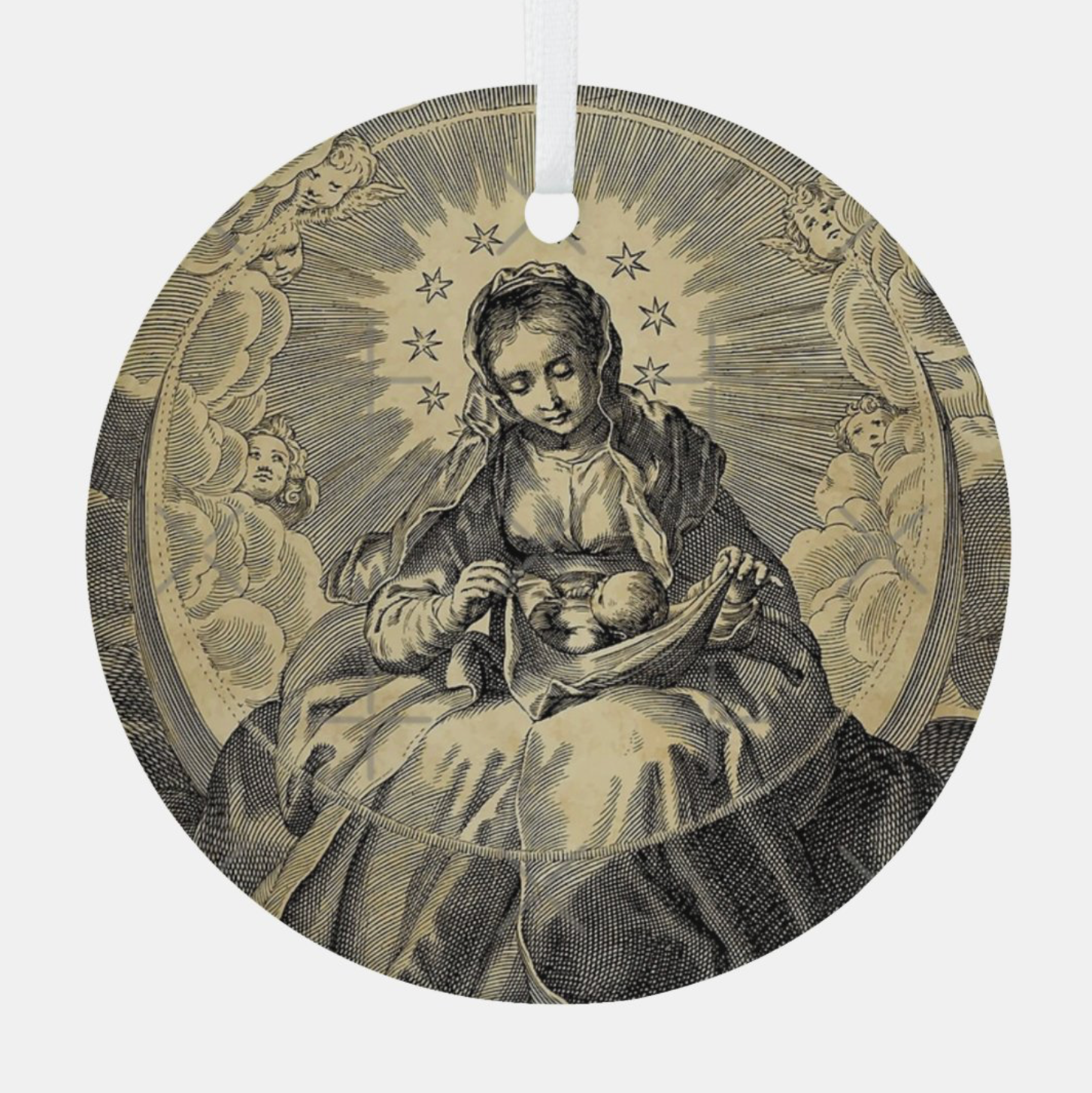 Božićni ukras Madonna Lactans - Slika 3